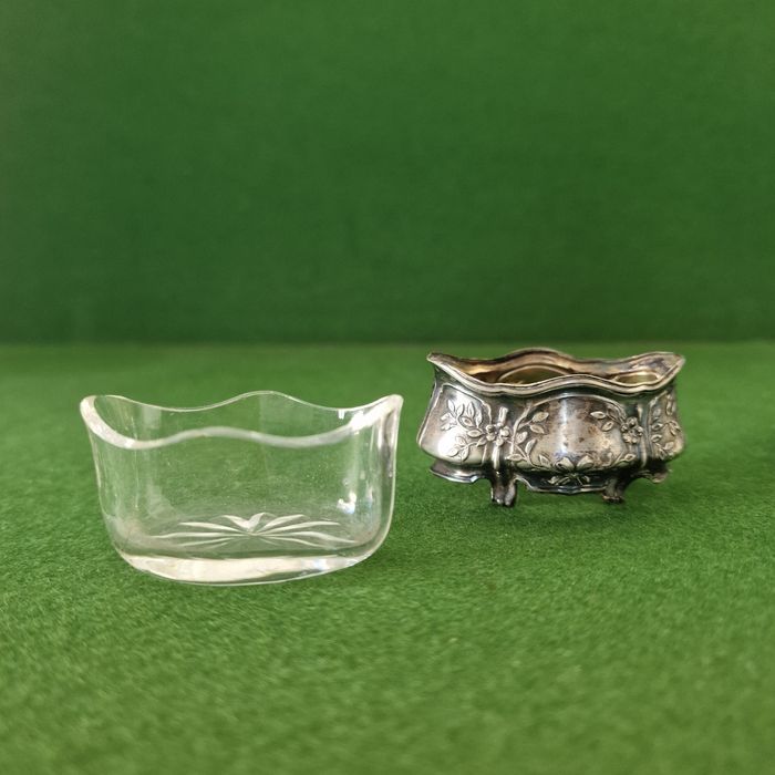 Saleiro em prata francesa