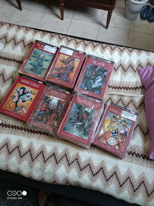 Livros marvel coleção