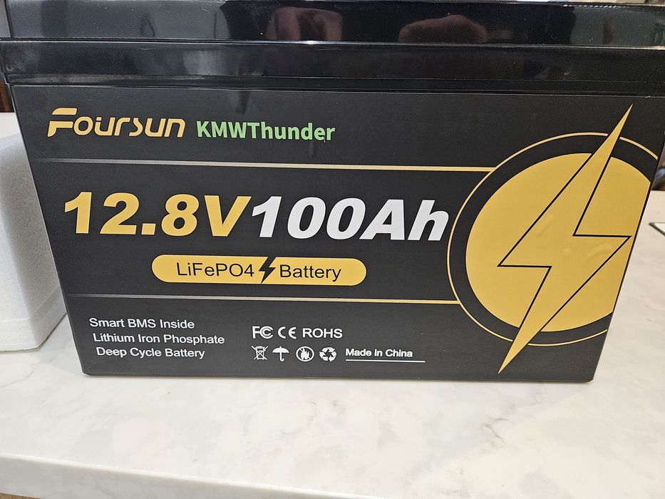 Akumulator lifepo4 forsun 100ah.Kamper,offgdir