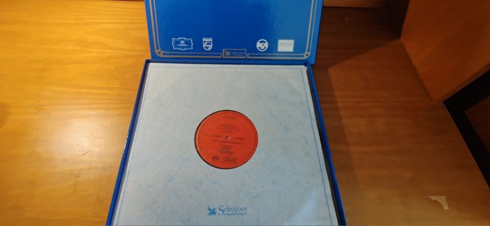 Vozes de Ouro Caixa 8 Discos Vinil