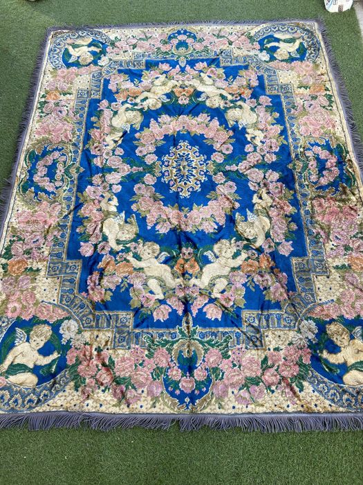 Tapete /colcha em veludo italiano