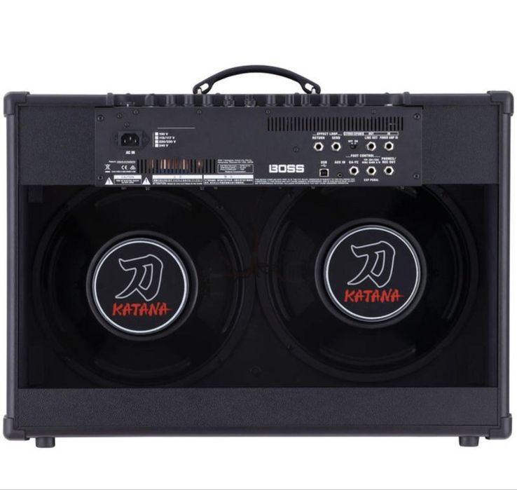 Boss Katana 100 212 MKII + Pedal efeitos