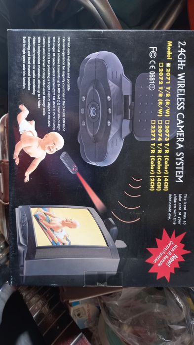 Monitor Vigia Bébés com Camara Wireless