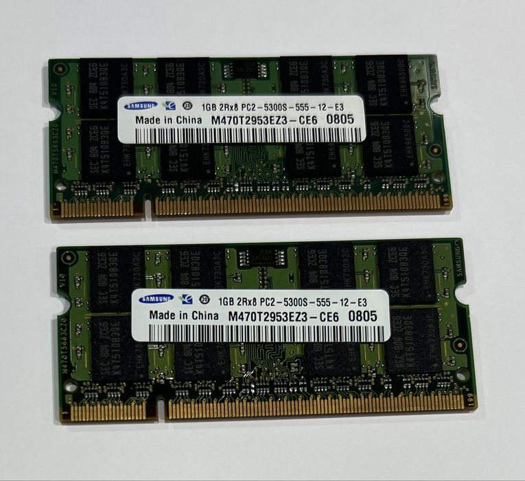 Memória RAM DDR2 1GB