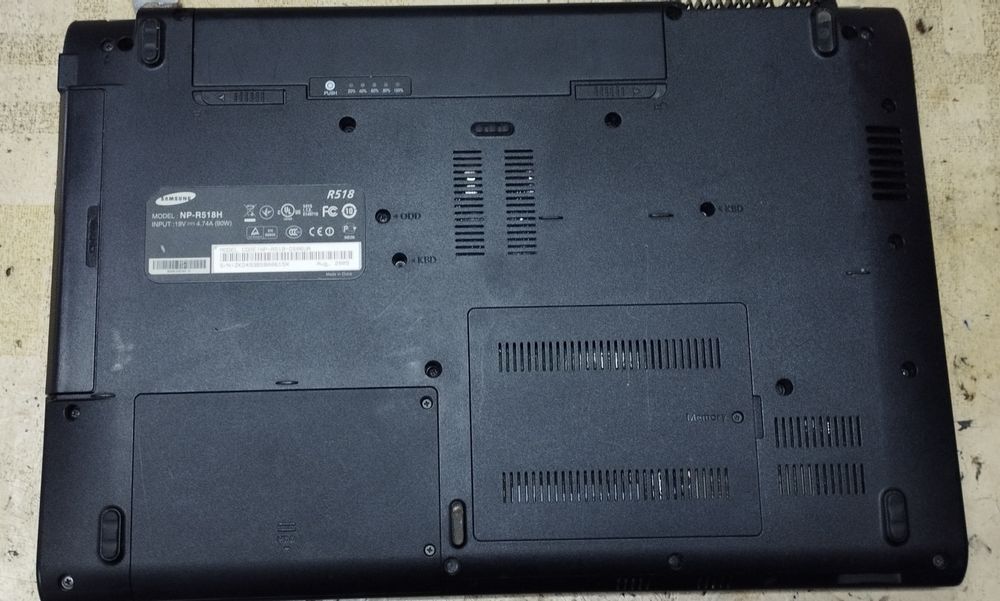 Samsung NP-R518H (НЕ рабочий)