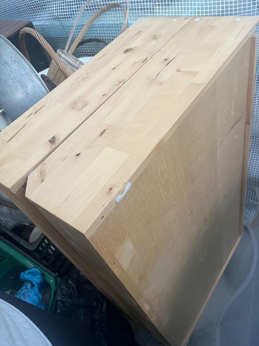 2sxt Szuflada drewniana ikea pax 100x60