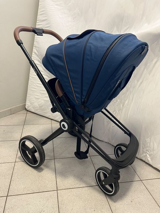 Lionelo Mika 2w1 Blue Navy – gondola + spacerówka + akcesoria