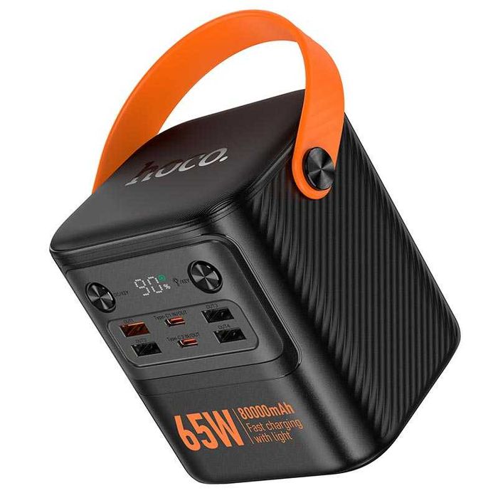 Павербанк HOCO J152 Pro 80000mAh 65W зі швидкою зарядкою для ноутбука
