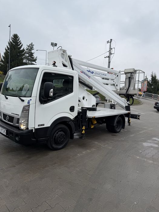 Podnośnik koszowy, zwyżka, odśnieżanie dachów