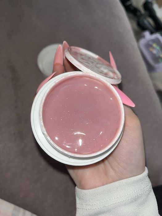 Żel budujący do paznokci Nailland 50 g ml multicolor sparkle