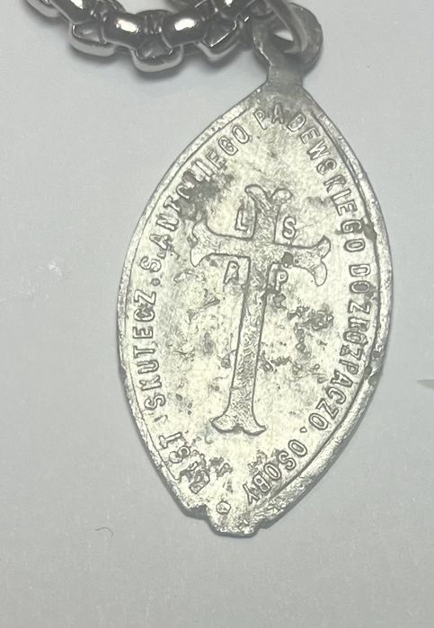 Przedwojenny medalik św. Antonii Padewski