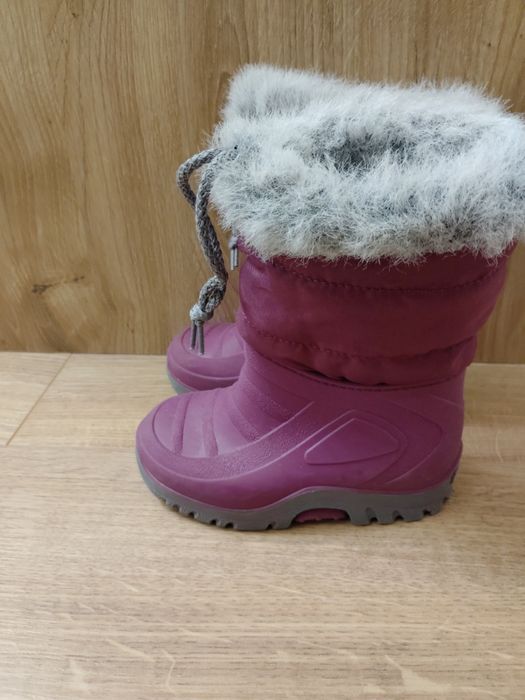 Buty dla dziewczynki śniegowce rozmiar 23