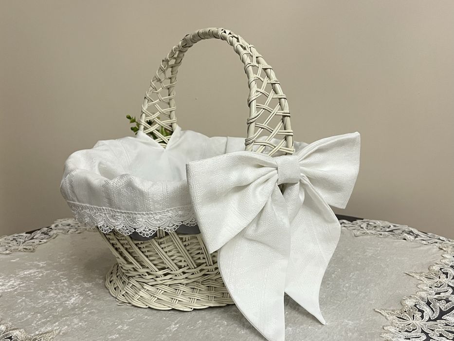 Набір для пасхального кошика (чохол + бантик + покривало)