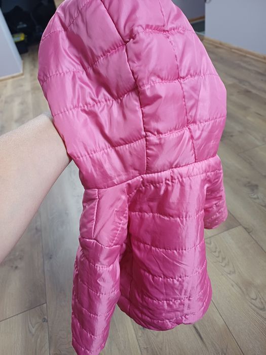Kurtka z kapturem rozm. 80 różowa