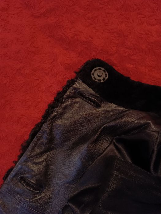 Шуба приталена з поясом