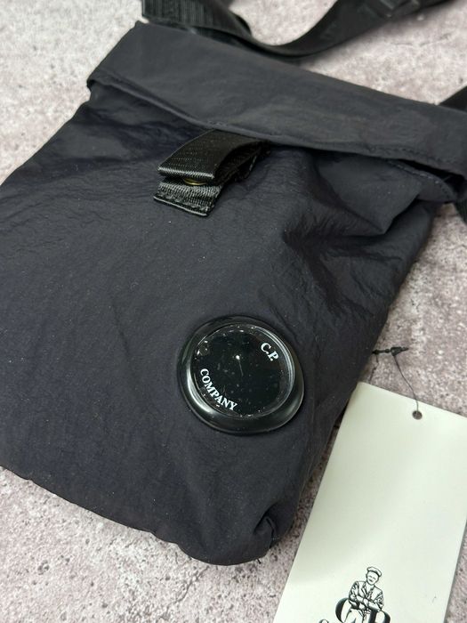 Сумка C.P.Company черная нейлон новая с линзой  YKK