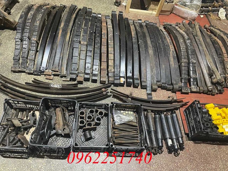 Ресори, амортизатори, втулки рессор Уаз 452, Уаз 469, Газ 69, Газ 53