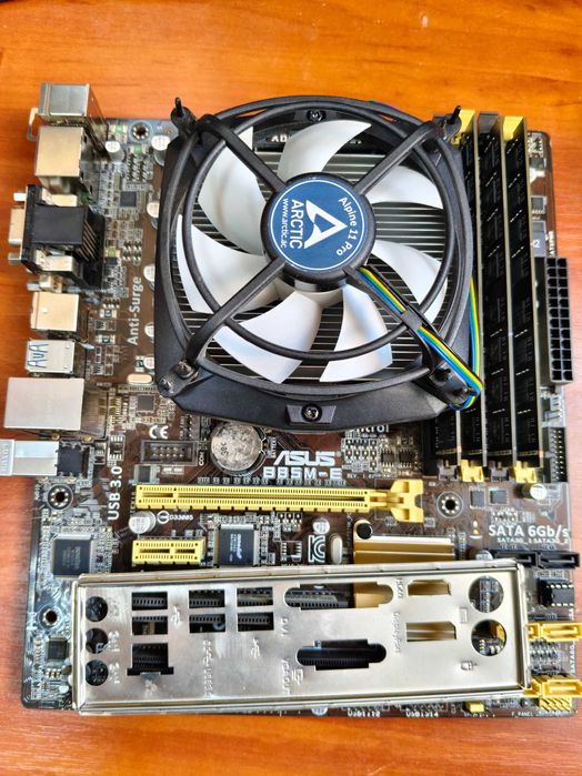 Комплект intel i5 4670K + Asus B85M-E + 16 Gb DDR3