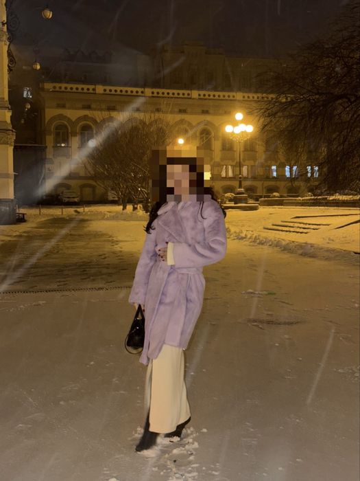 Еко шуба в ідельному стані бренд Kmily