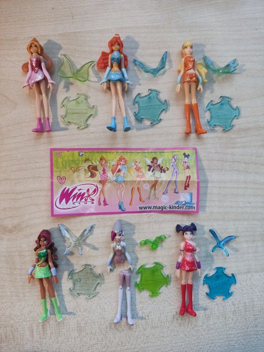 Киндер сюрприз Волшебницы  Серия Клуб Винкс 1 / WinX Club 1, 2006 г.