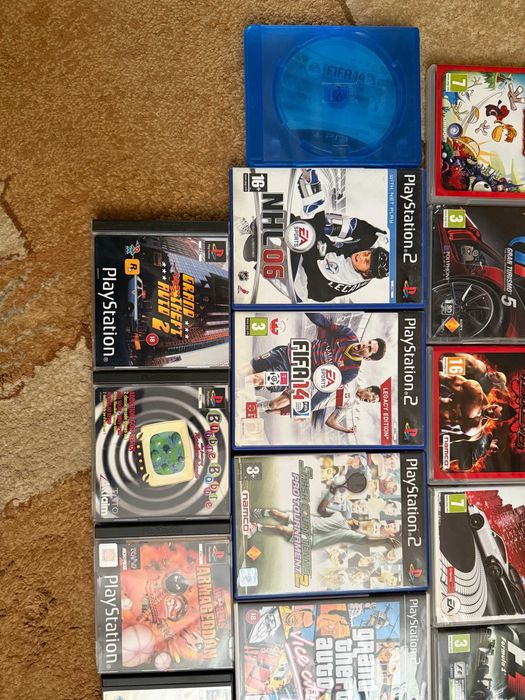 Gry 21 sztuk - PS1, PS2, PS3, PS4 (sprzedaję też pojedynczo)