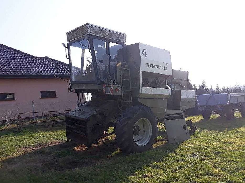 Kombajny Fortschritt 2 x E514 i 6 x E512 części złom