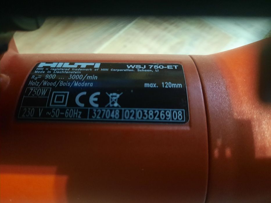 Hilti SWJ 750- ЕТ Потужний мережевий лобзик  Хілті оригінал.