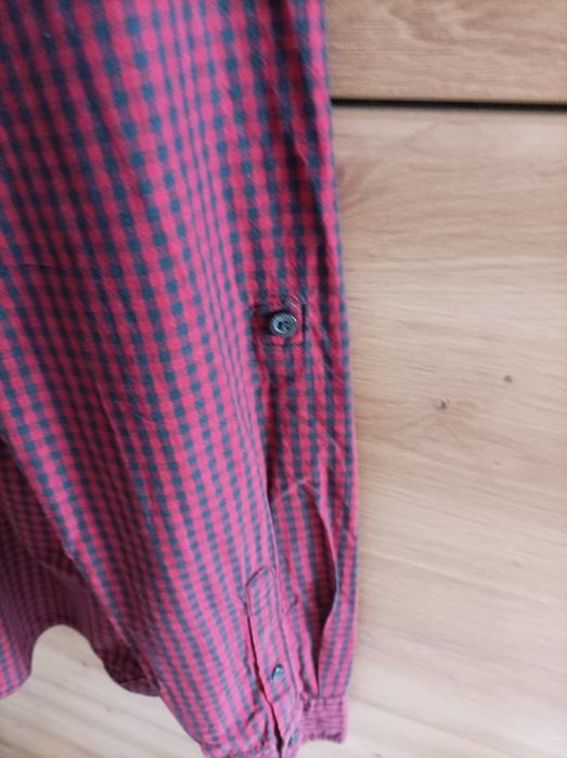 Koszula krata Crop slim fit rozm XL