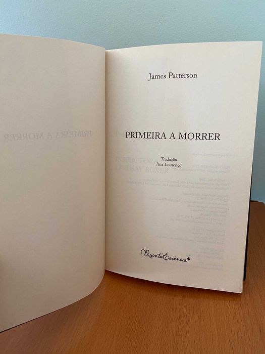 Primeira a Morrer - James Patterson