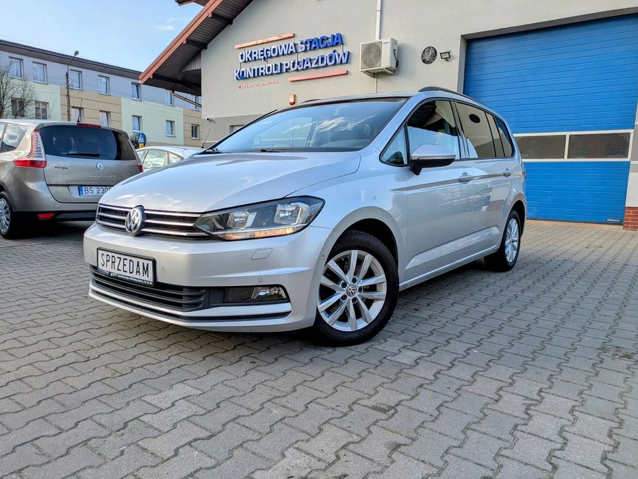 Volkswagen Touran Rok 2018, 1,6 TDI, 115KM, 191 323km, Nowy rozrząd, Serwis olejowy