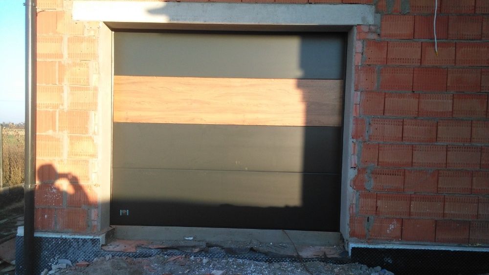 Brama Garażowa Drzwi Segmentowa Automatyczna każdy Wymiar Różne Kolory