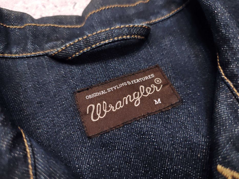 M | WRANGLER Authentic Western kurtka męska jeansowa