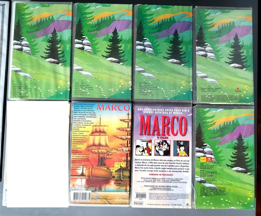 Colecção Lote VHS "Marco"