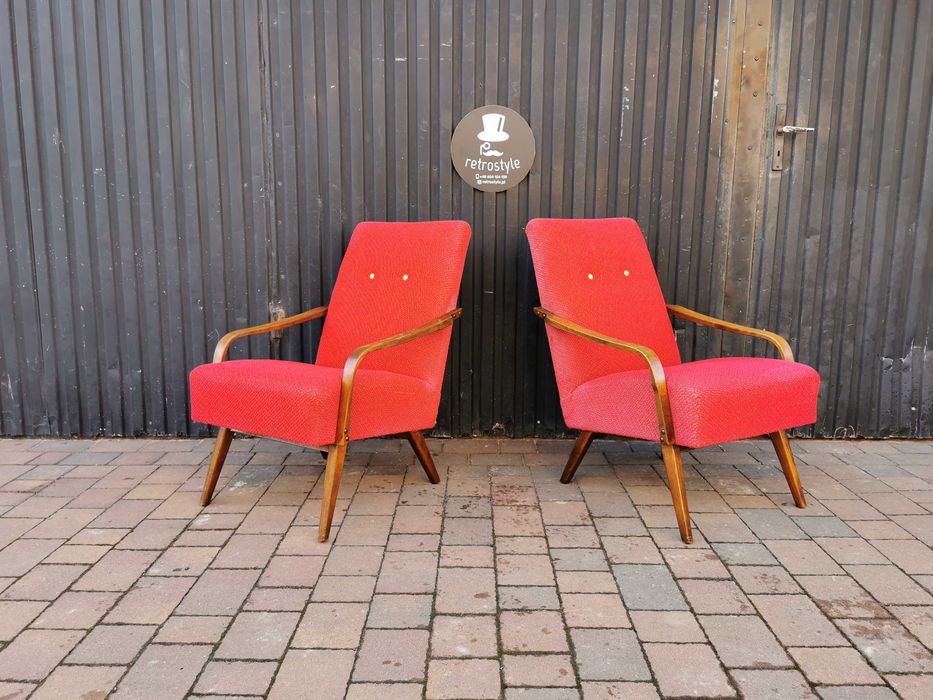 Fotel JITONA Czechosłowacja '60, PRL design, Vintage, RETRO