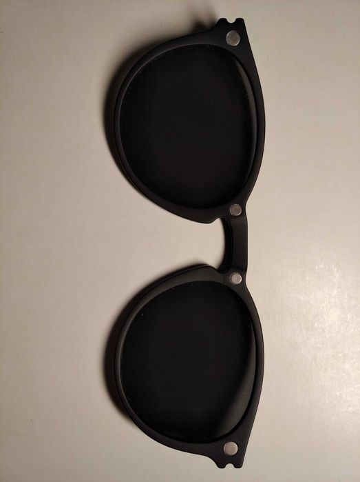 Carrera: Clip-on magnético solar polarizado, preto mate