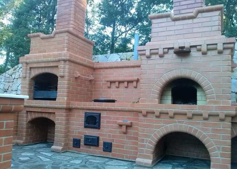 Печи. Камины. Барбекю Груба (комплекс)