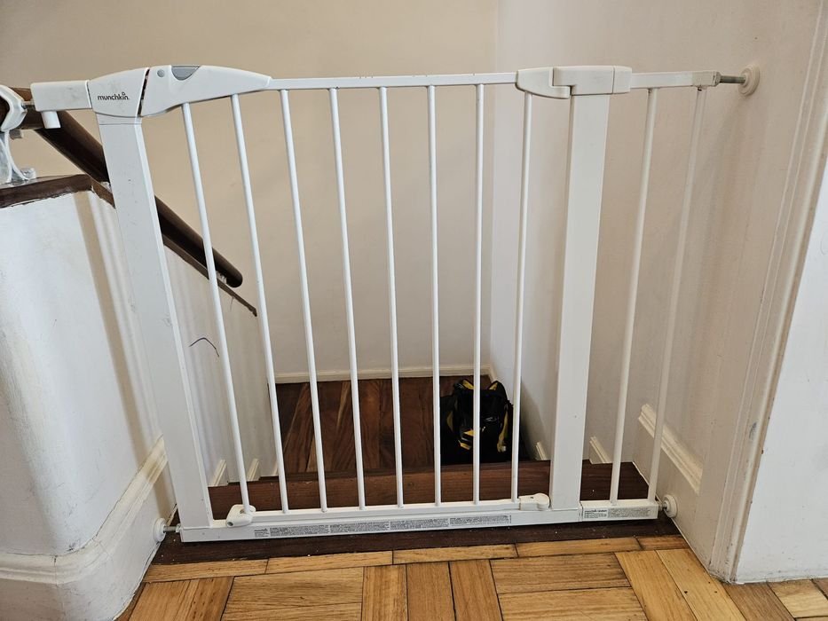 Protecção escadas bebé com duas extensões