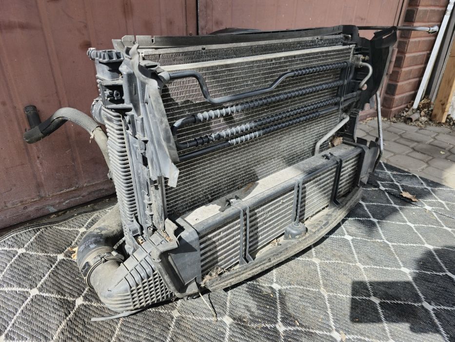 Komplet chłodnic Mercedes w204 2.2 silnik 651