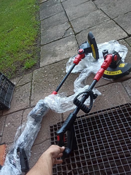 Газонокосилка+кущоріз+тример "Маtrix trinity" на акамуляторі