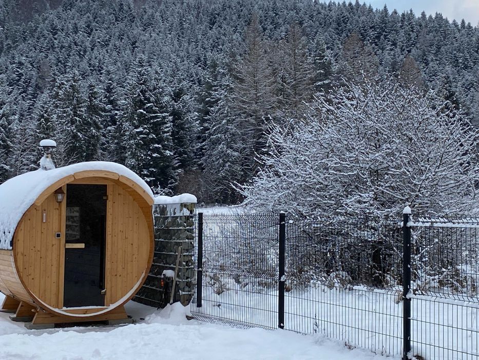 Domek w górach z balią do wynajęcia na wyłączność Sauna Ferie Zawoja