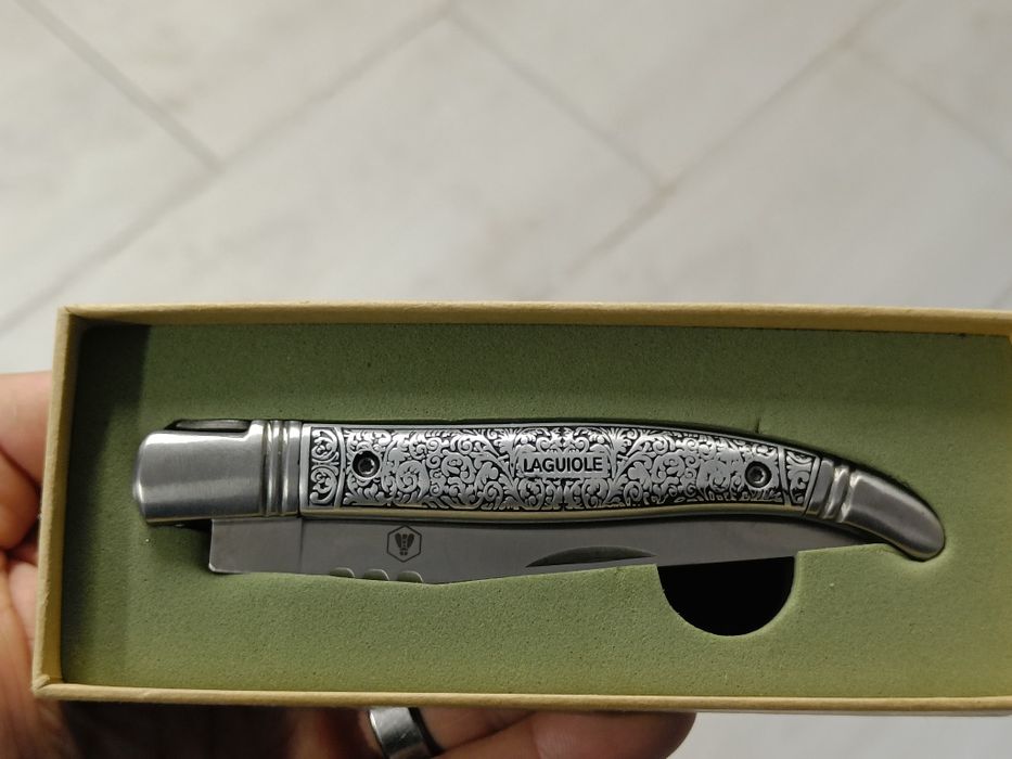 Nóż składany myśliwski laguiole