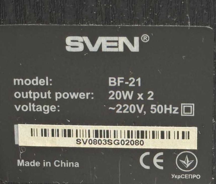 Колонки SVEN BF-21