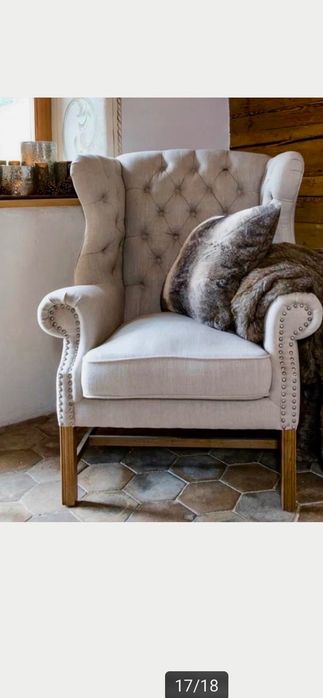 Fotel Riviera Maison, loberon, country style