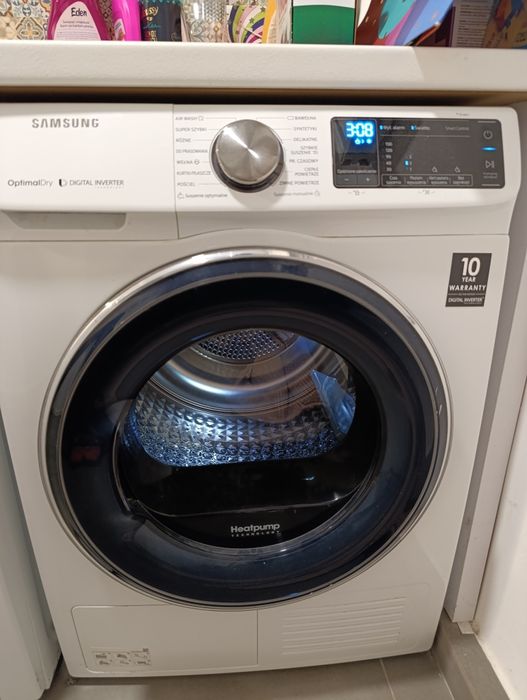 Pralka Samsung OptimalDry Digital Inverter uszkodzona