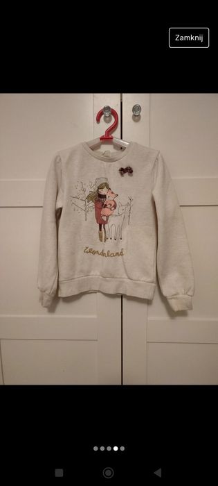 Bluza i swetr Smyk Cool Club rozm. 134
