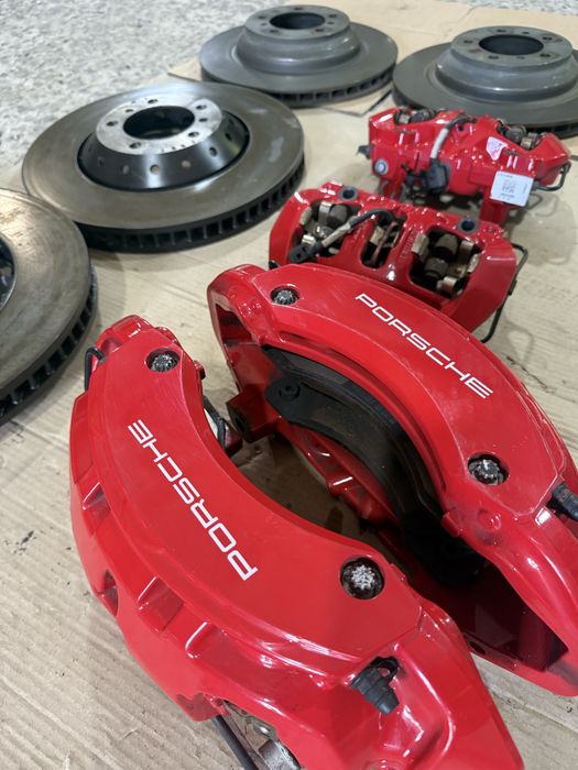Тормоза Porsche taycan GTS 390мм комплект