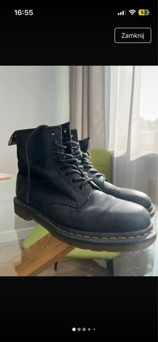 Glany Martens rozmiar 41 skórzane