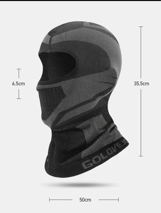 Балаклава лижна,подшлемник, на флисе