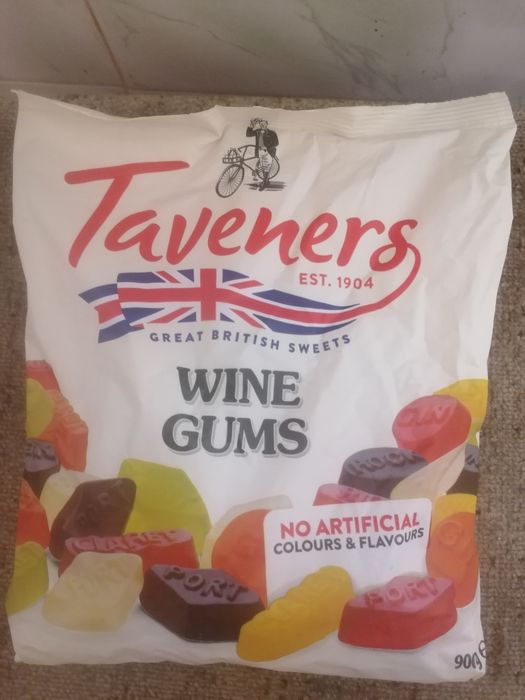 Цукерки жувальні Taveners Wine gums