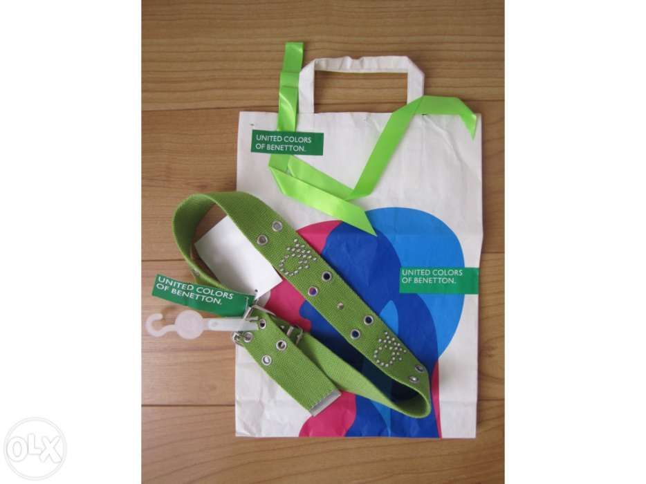Cinto NOVO c/etiqueta marca benetton